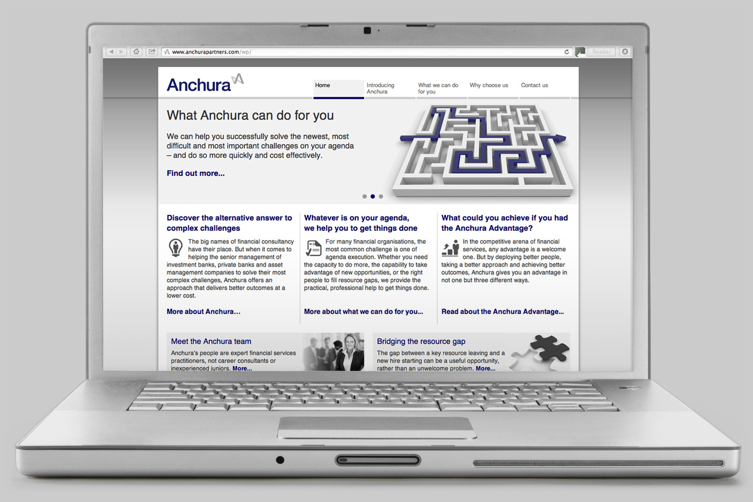 Anchura website