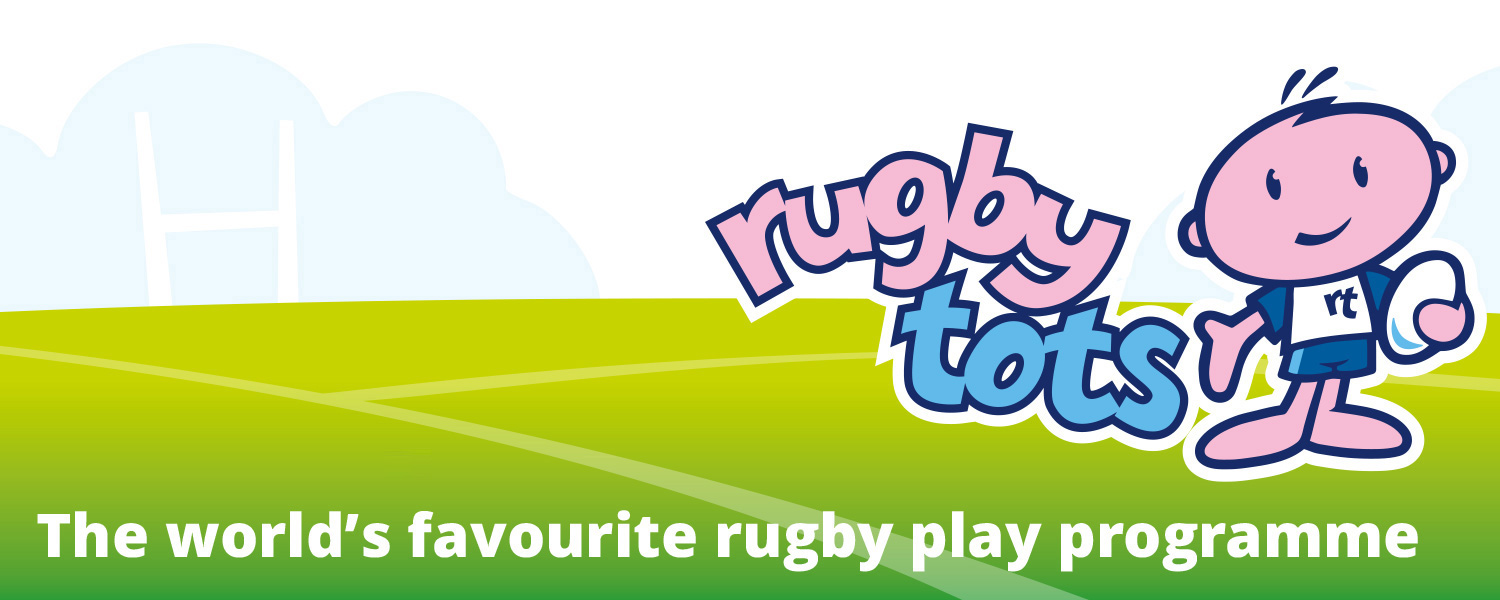 New Rugbytots logo and positioning line