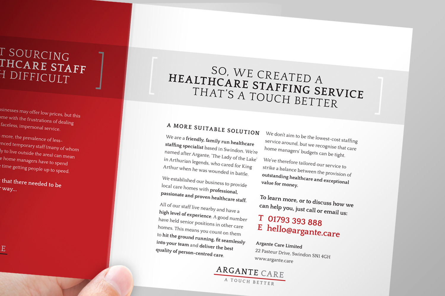 Argante Care brochure
