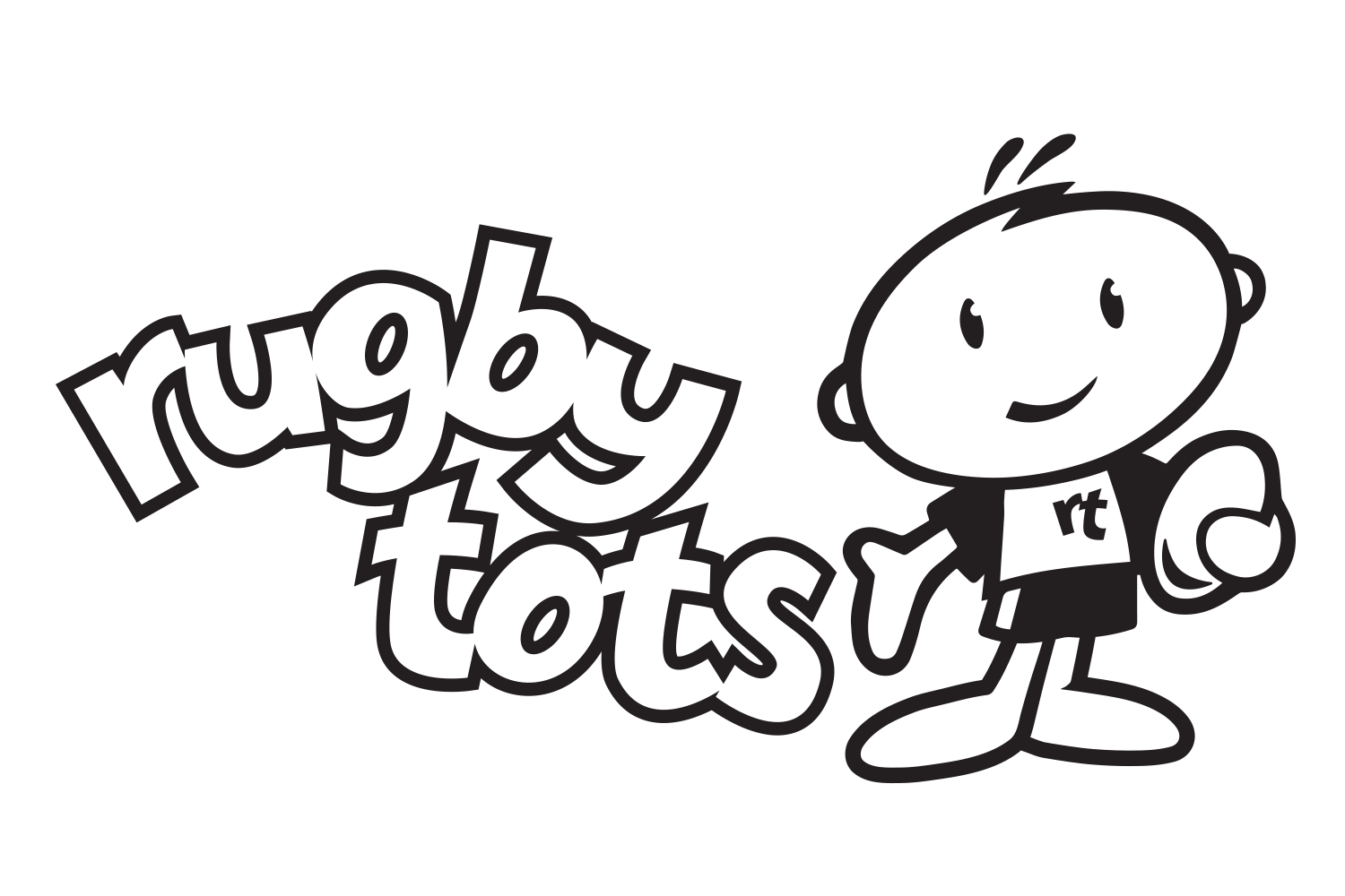 New Rugbytots logo