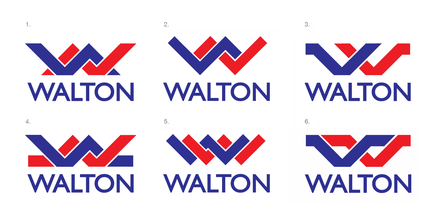 Walton logo development