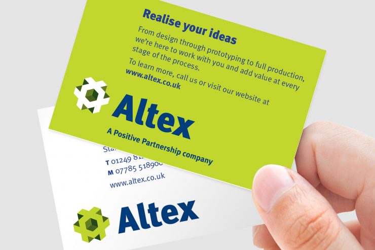 Altex business card