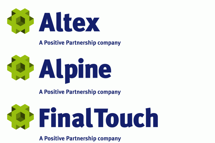 New Altex, Alpine and FinalTouch logos