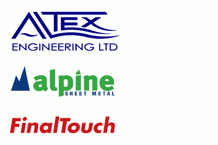 Old Altex, Alpine and FinalTouch logos