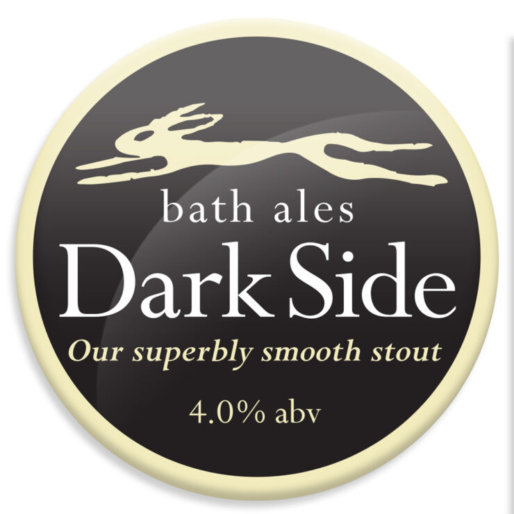 Bath Ales Dark Side font badge