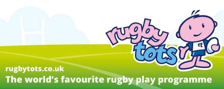 New Rugbytots logo and positioning line