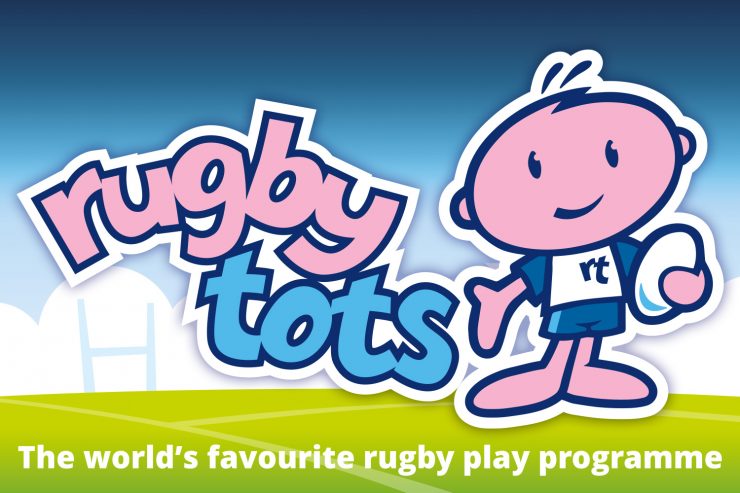 New Rugbytots logo and positioning line