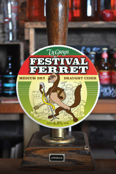 New Festival Ferret branding