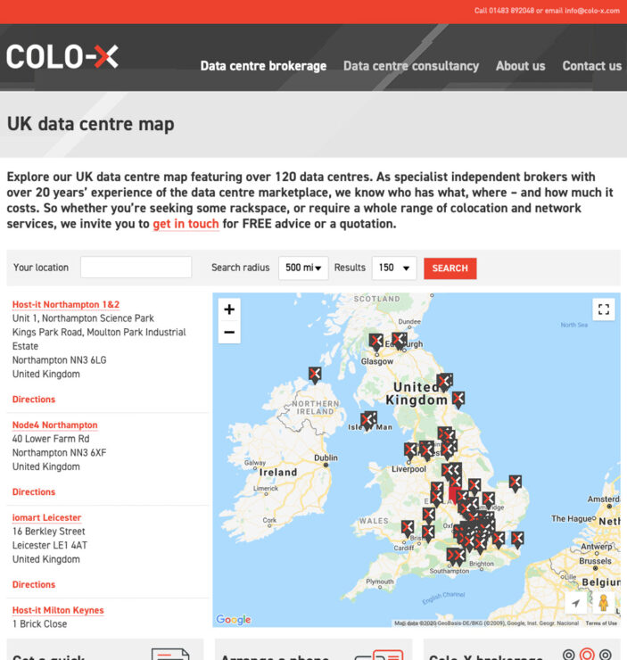 Colo-X website