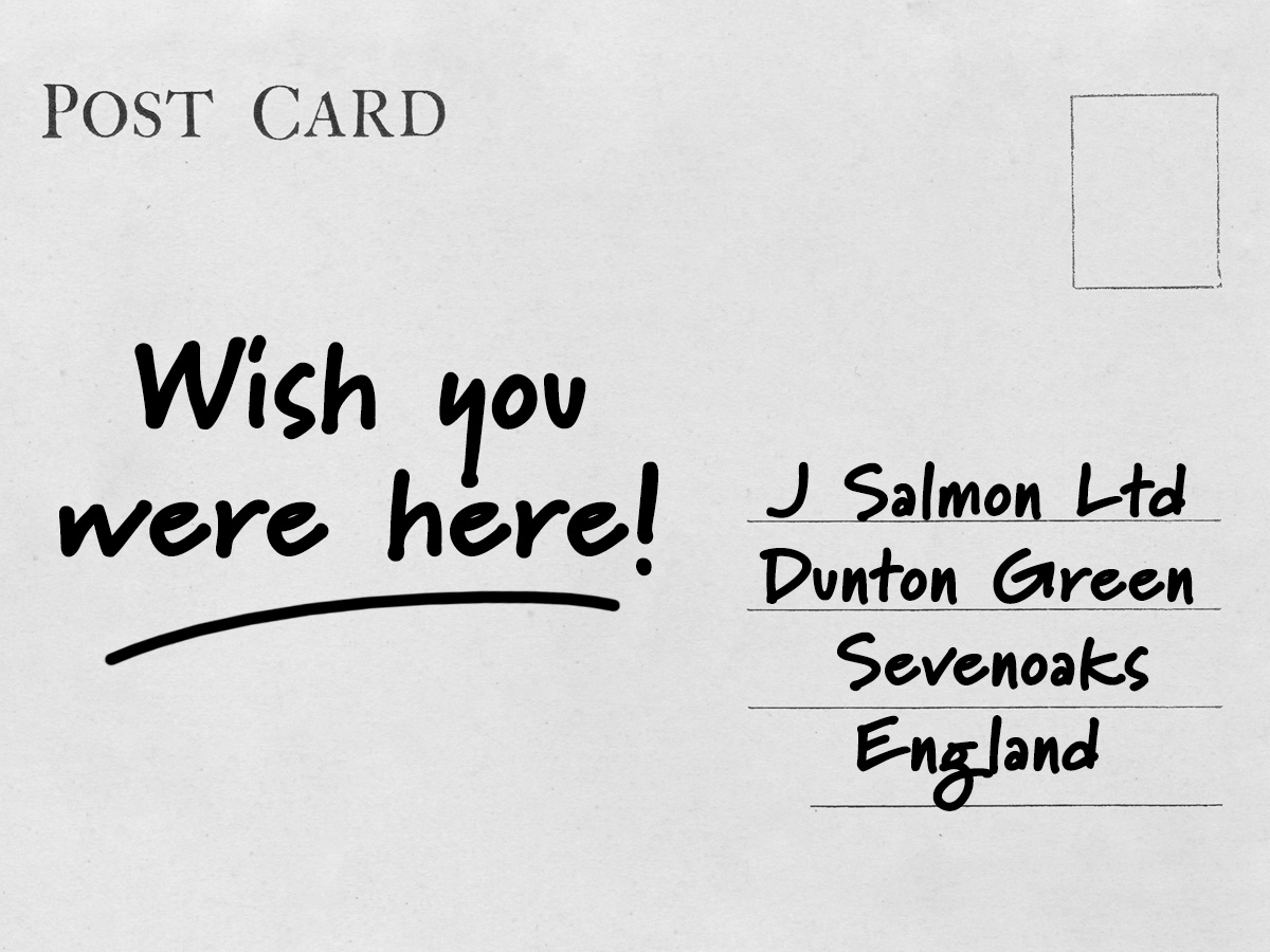 Postcard to J Salmon