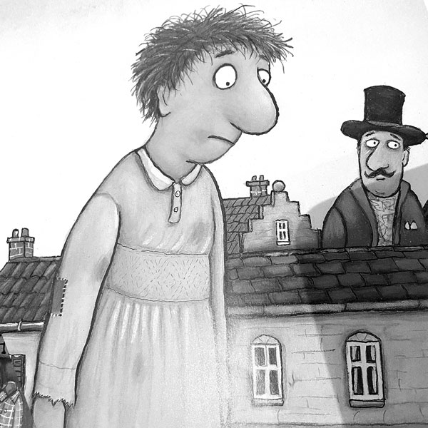 George, the Scruffiest Giant in Town.